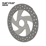 Super Sonic 11" solid rotor in polished