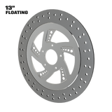 Super Sonic 13" floating rotor in polished