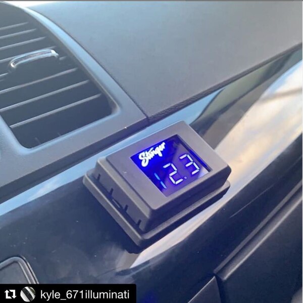 Stinger SVMB Voltage Gauge With Blue Display
