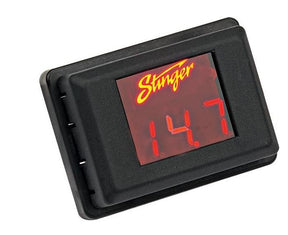 Stinger SVMR Voltage Gauge With Red Display.
