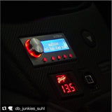 Stinger SVMR Voltage Gauge With Red Display.