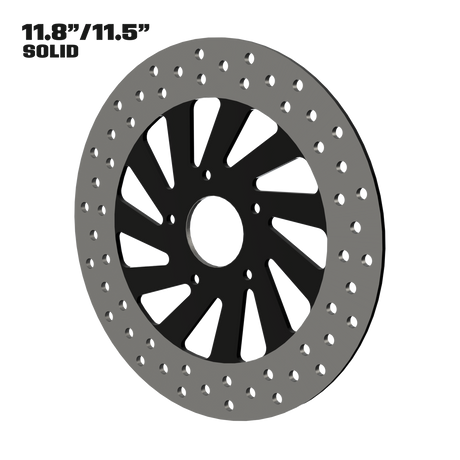 Switch Blade 11" solid rotor in black