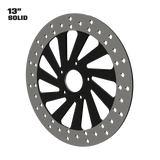Switch Blade 13" solid rotor in black