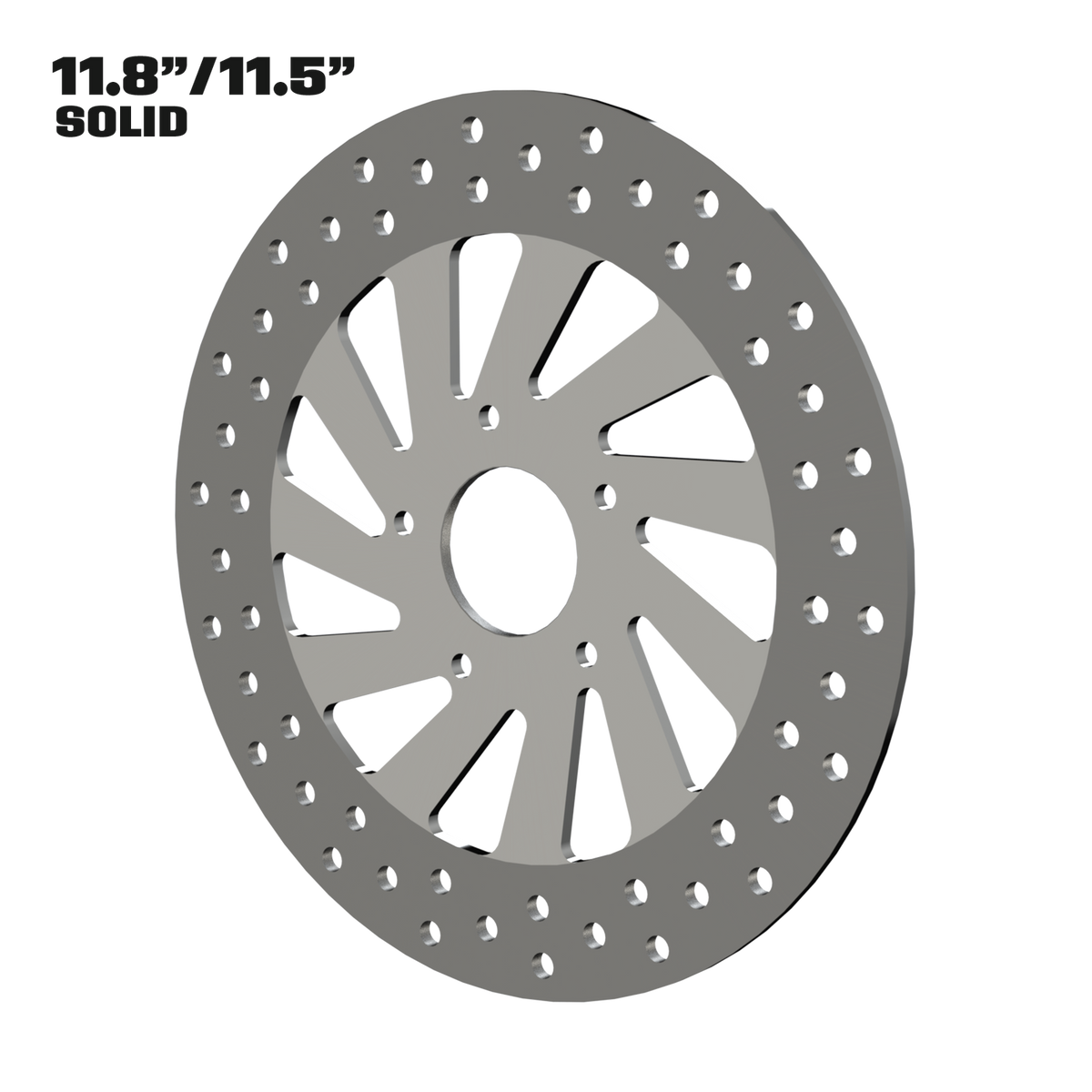 Switch Blade 11" solid rotor in polished