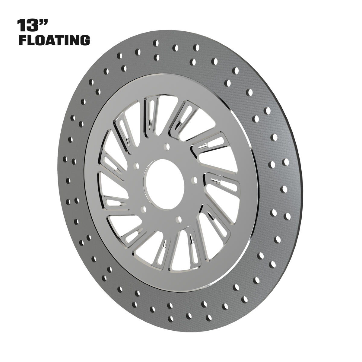 Switch Blade 13" floating rotor in polished