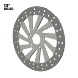 Switch Blade 13" solid rotor in polished