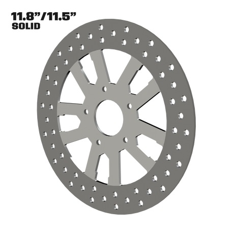 Syndicate 11" solid rotor in polished