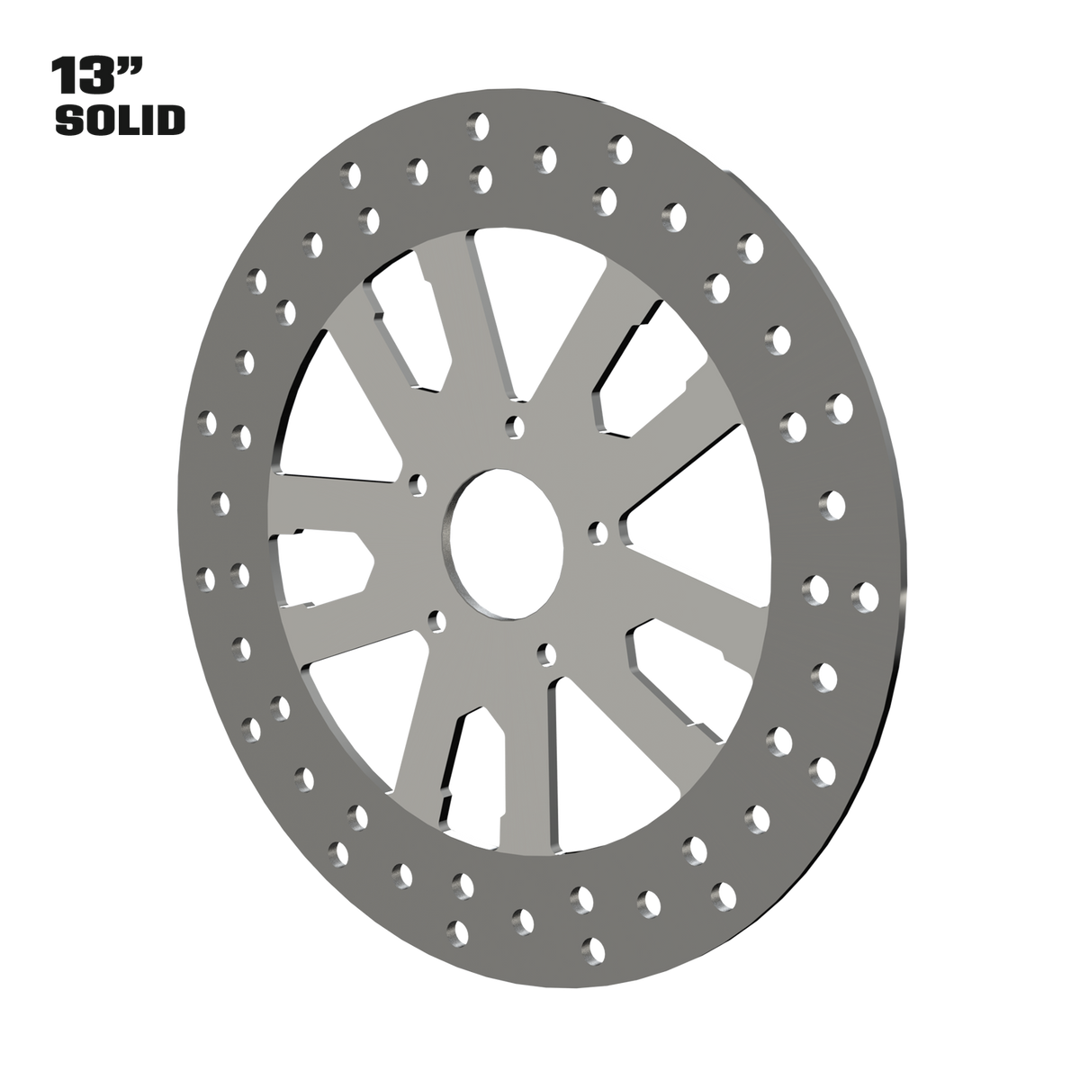 Syndicate 13" solid rotor in polished
