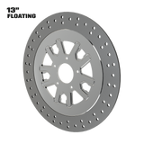 Syndicate 13" floating rotor in polished