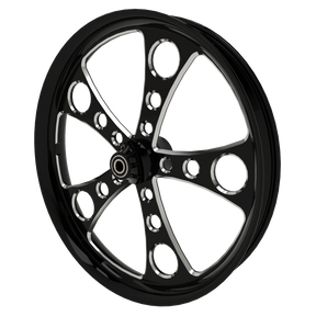 Simply Sinister Bulldog Fat Tire Black Double Cut Wheels