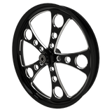 Simply Sinister Metric Black Double Cut Wheels