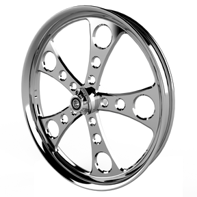 Simply Sinister Harley Touring Chrome Wheels