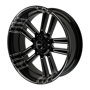 Sinful Harley Trike Black Double Cut Wheels