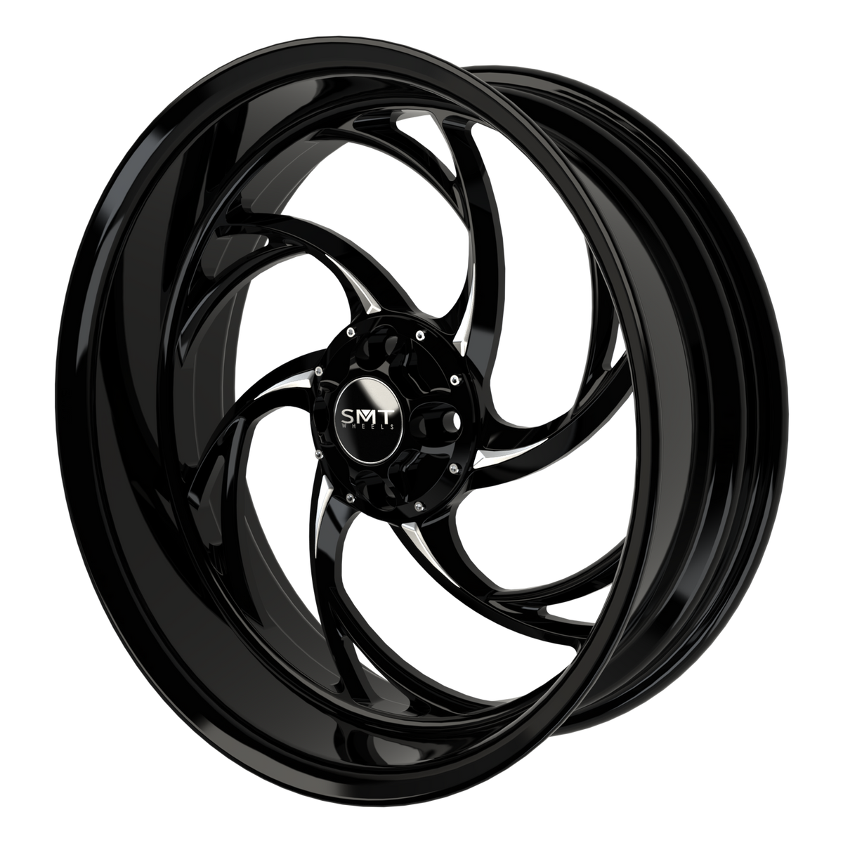 Slinger Harley Trike Black Double Cut Wheels