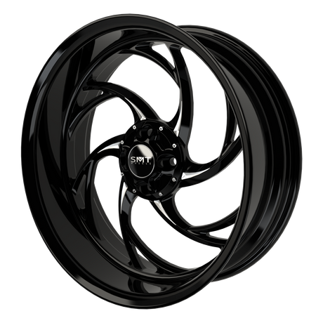 Slinger Harley Trike Black Double Cut Wheels