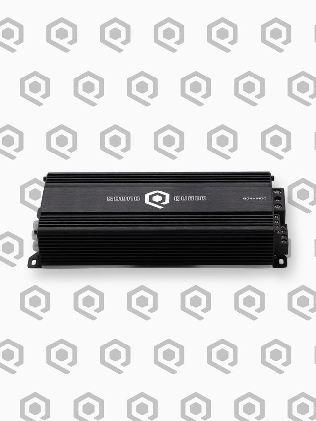 SoundQubed BG4-1400 1400 Watt Bagger Series Amp (Ultra Compact)