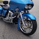 Twisted Steel Indian Chrome Wheels