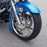 Twisted Steel Indian Chrome Wheels
