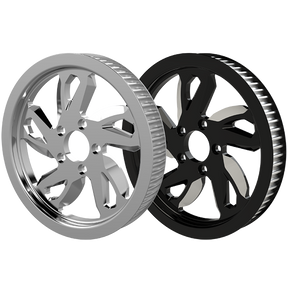 Speed matching pulley