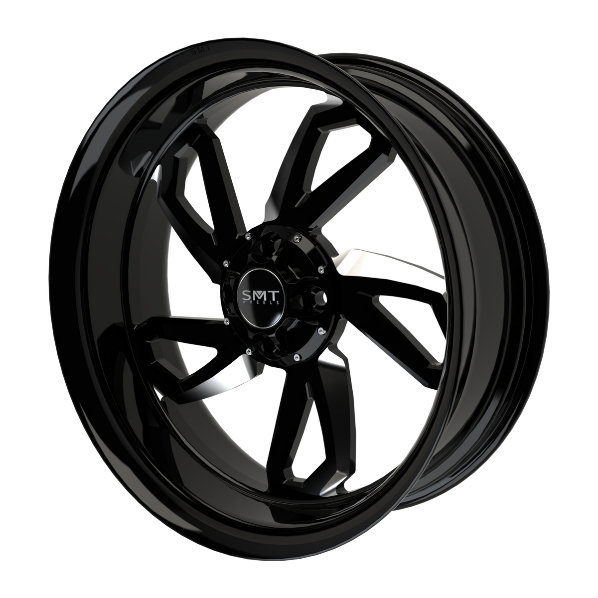 Speed Harley Trike Black Double Cut Wheels