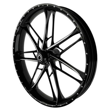 Gran Sport 3D Indian Black Double Cut Wheels