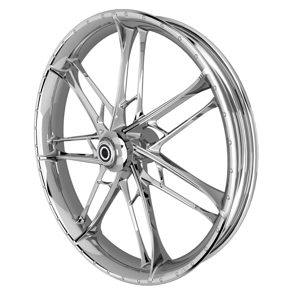32 Inch Gran Sport 3D Chrome Harley Wheel