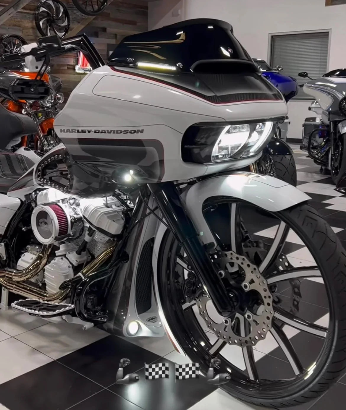 Voodoo Performance Series© Chin Spoiler (2000-2021+) Raked Only
