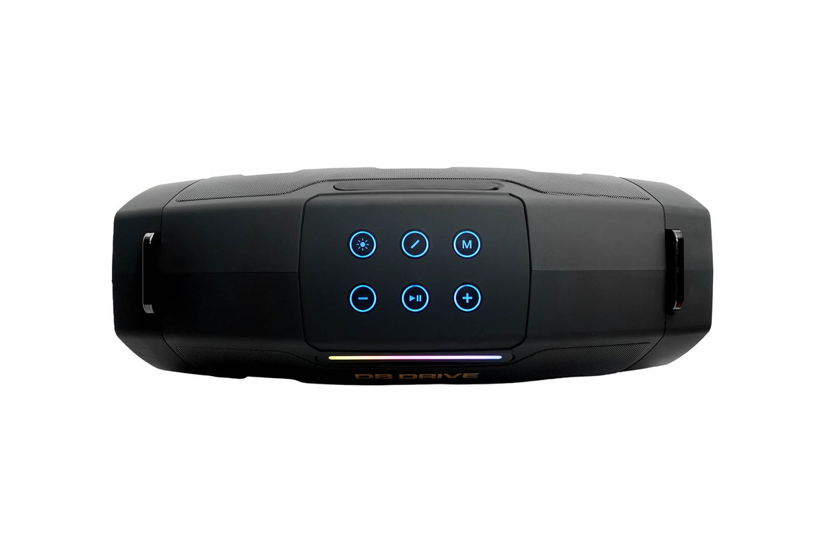 DB Drive T-STAGE100 : 60W BT KARAOKE IPX4 OUTDOOR SPEAKER WITH BASS BOOST RADIATOR/FM/TF CARD/MIC