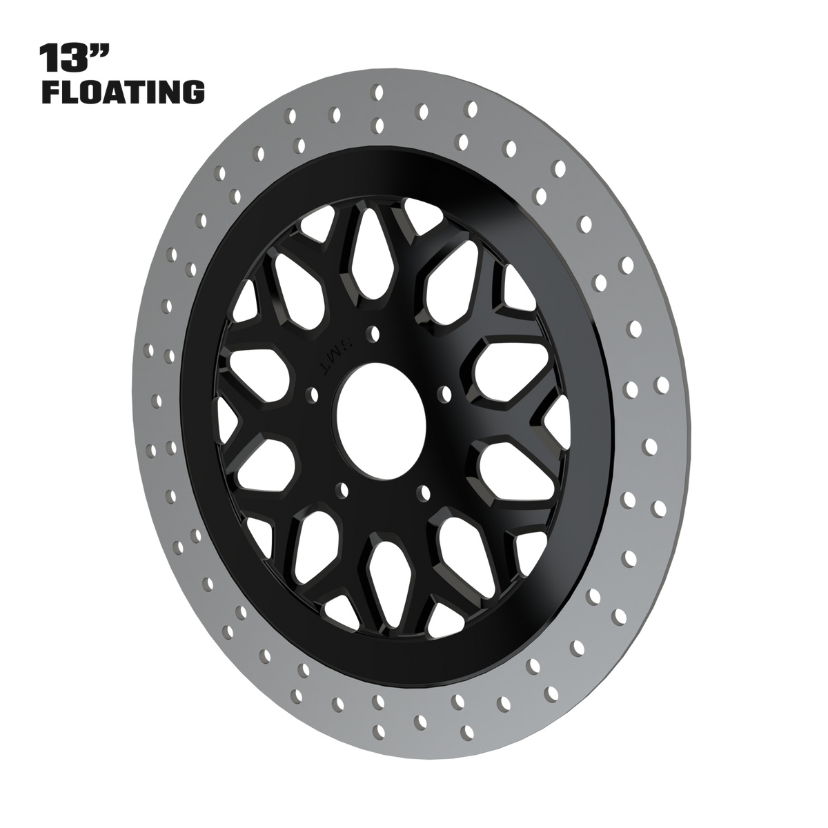 Torque 13" Floating Rotor in Black