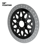 Torque 13" Floating Rotor in Black