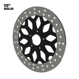 Torque 13" Solid Rotor in Black