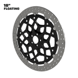 Torque 18" Floating Rotor in Black