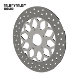 Torque 11" Solid Rotor in Polished