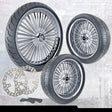 21x3.25"/18x7" Harley-Davidson Big Fatty Chrome Trike Kit