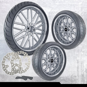 21x3.25"/18x7" Harley-Davidson G3 Chrome Trike Kit
