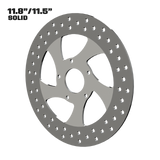 Twisted Steel 11" solid rotor in polished