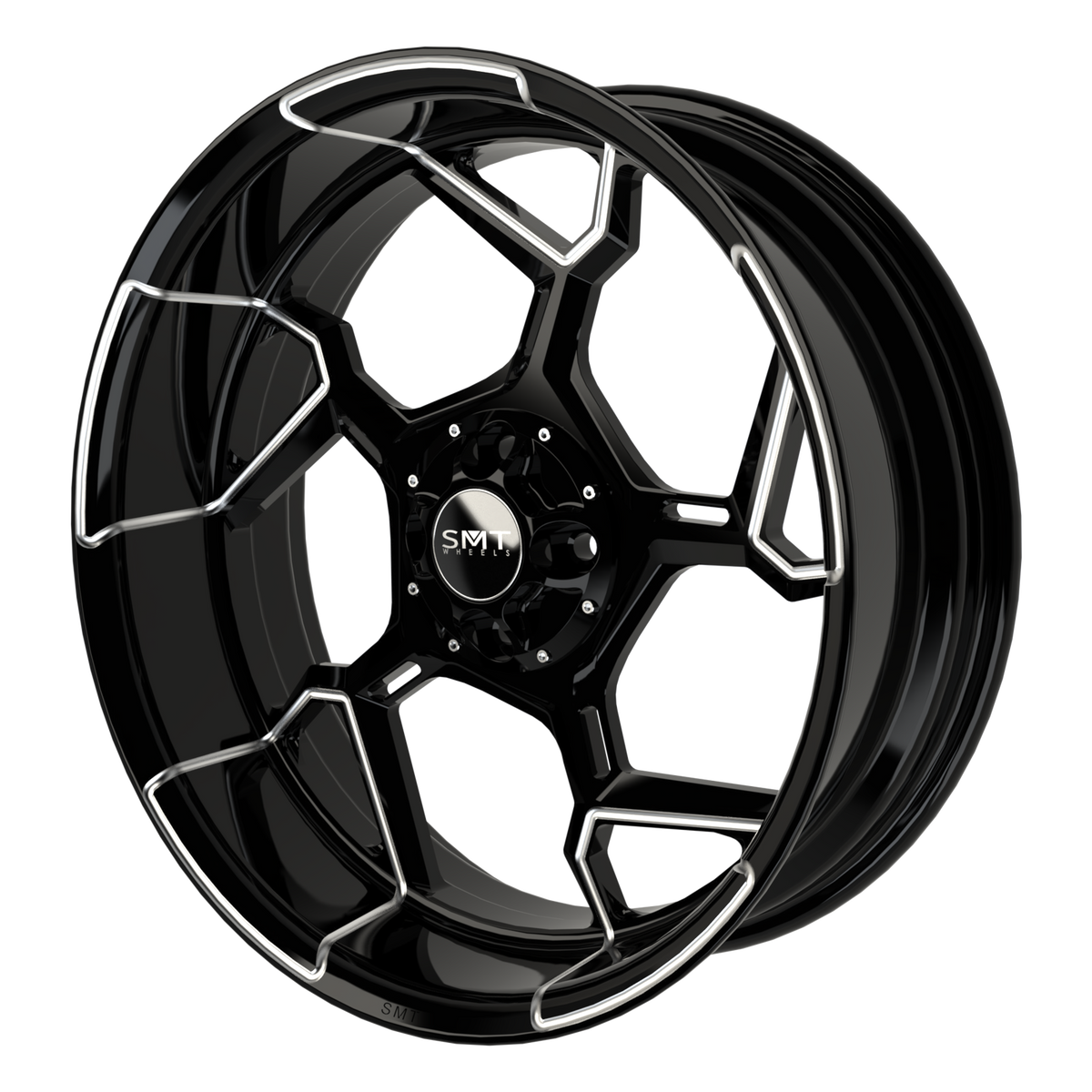 Technik Harley Trike Black Double Cut Wheels