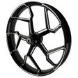 Technik Indian Black Double Cut Wheels