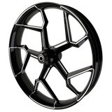 Technik Harley V-Rod Black Double Cut Wheels