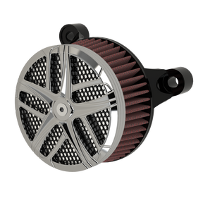 Tesler air cleaner in chrome