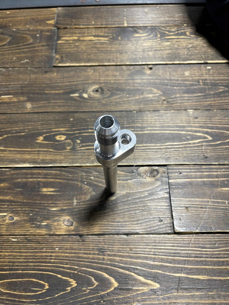 Curly's Inc M8 Touring Billet Oil Blocks & Billet Trans Drain Tube