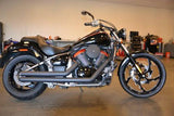 Tribal Harley Softail | Dyna | Sportster Black Double Cut Wheels
