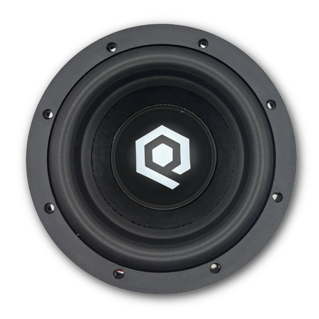 SoundQubed HDS2.3 Series Subwoofer 8 Inch 2.5" DVC 700/1400 D4