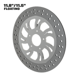 V Arm 11" floating rotor in polished