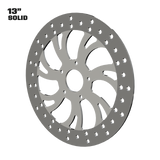 V Arm 13" solid rotor in polished