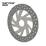 Villas 11" solid rotor in polished