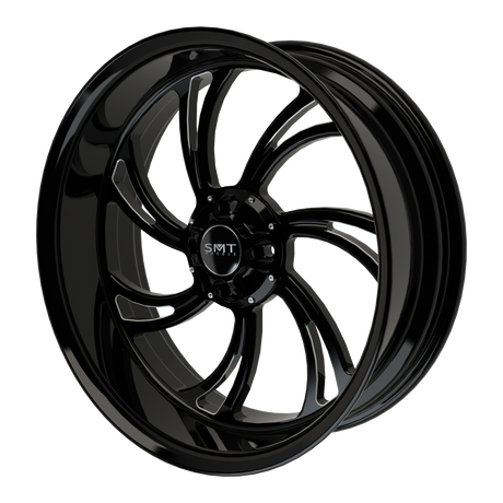 V Arm Harley Trike Black Wheels