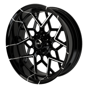 Vega Harley Trike Black Double Cut Wheels