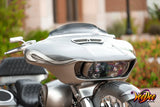 2014+ Street Glide Dual Headlight Outer Fairing