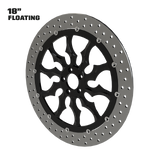 Warlord 18" Floating Rotor in Black
